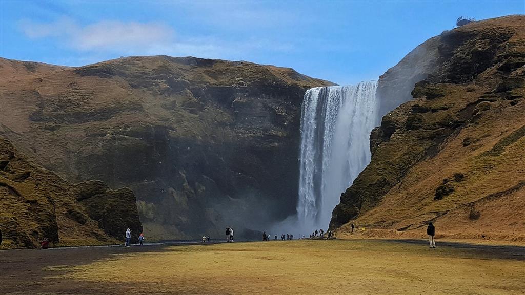 Wasserfall auf Island