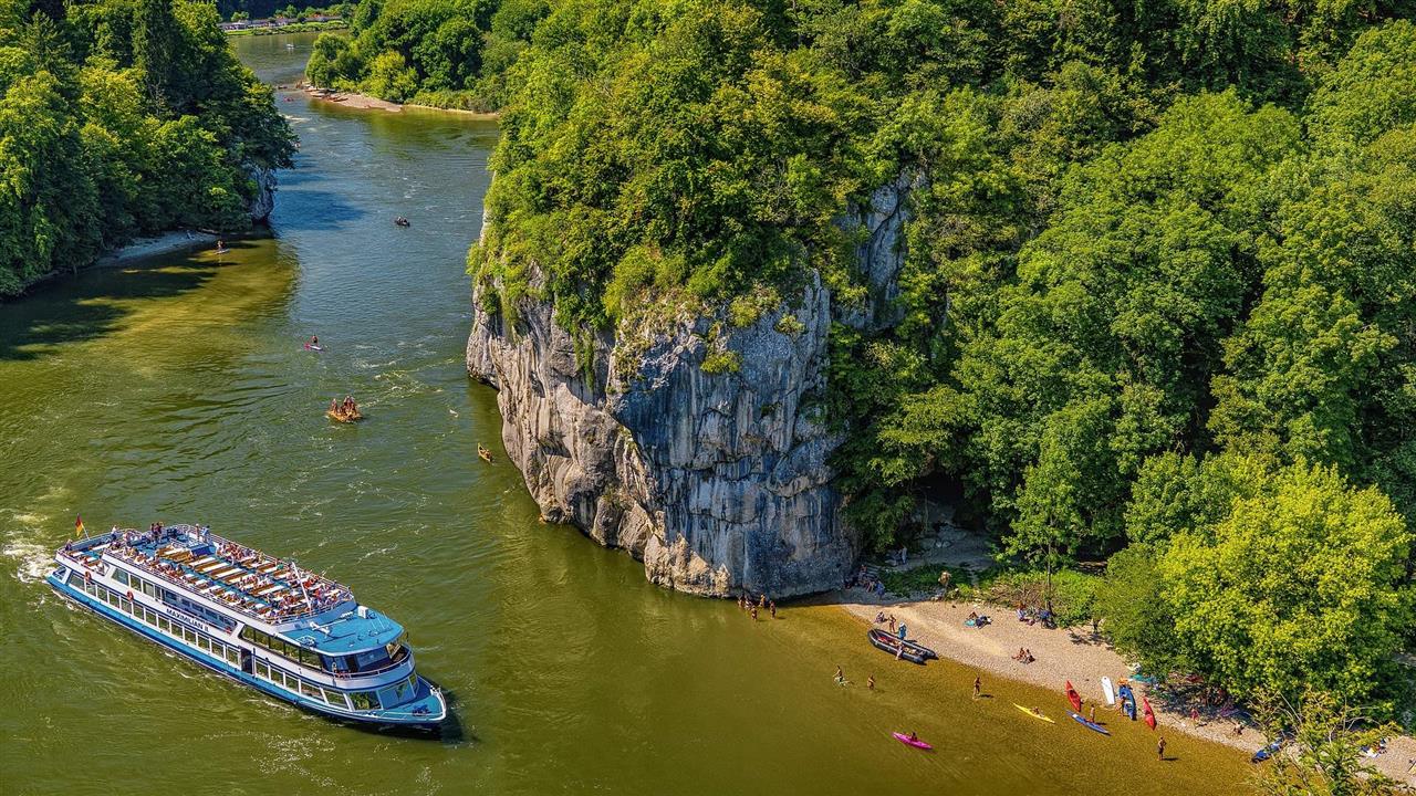 Ausflug auf der Donau